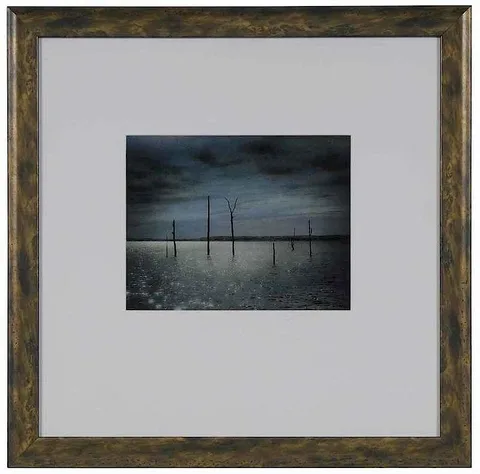 Jeane Umbreit, The Lake #3, 1987, hand colored gelatin silver print