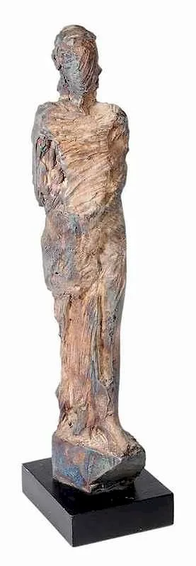 Manuel Neri, Standing Figure, 1996, patinated bronze