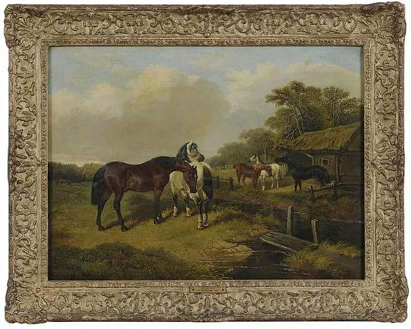 Sr. by John Frederick Herring, Sr., oil on canvas, sold Jan 2018