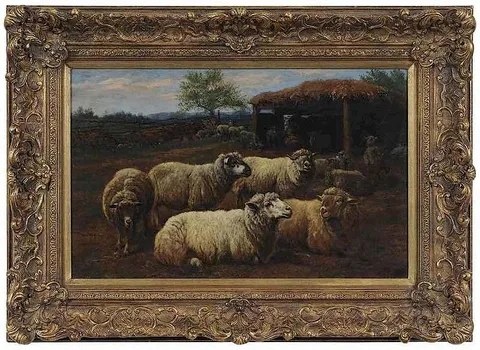 Arthur Fitzwilliam Tait, The Fold, 1904, oil on canvas
