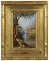 Edmund Darch Lewis, Dripping Wet, Long Pond, Adirondacks