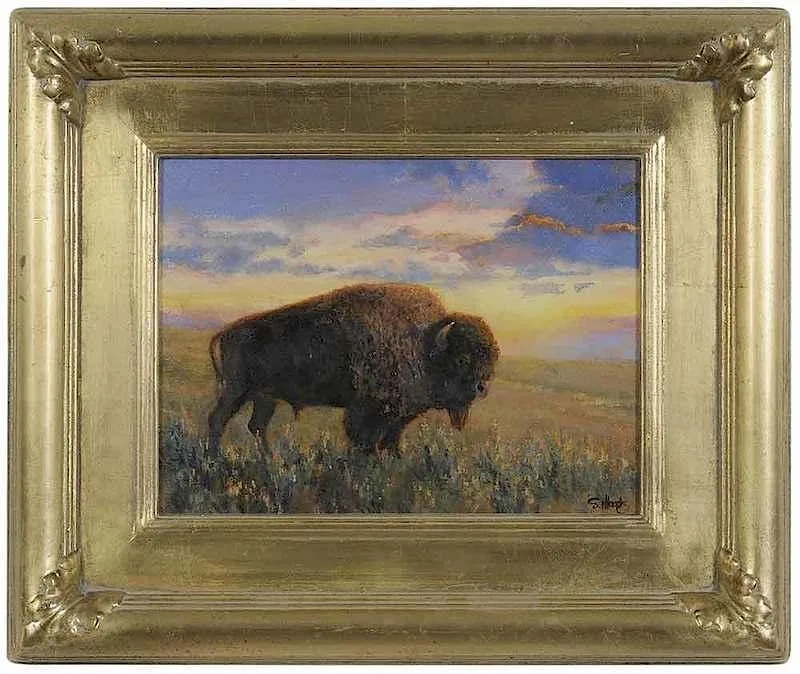 Sarah Woods, Timeless, oil on Masonite