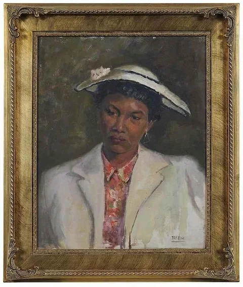 Henry Lee McFee, Bea Rose, oil on canvas board