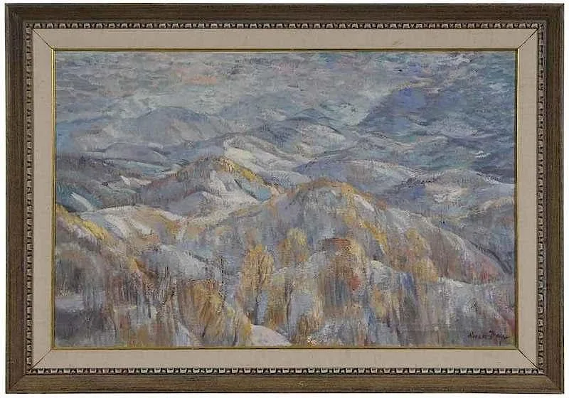 Blue Ridge by Horace Day, oil on canvas, sold Jan 2018