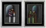 Jesus Mariano Leuus, Two family group compositions: By a Window