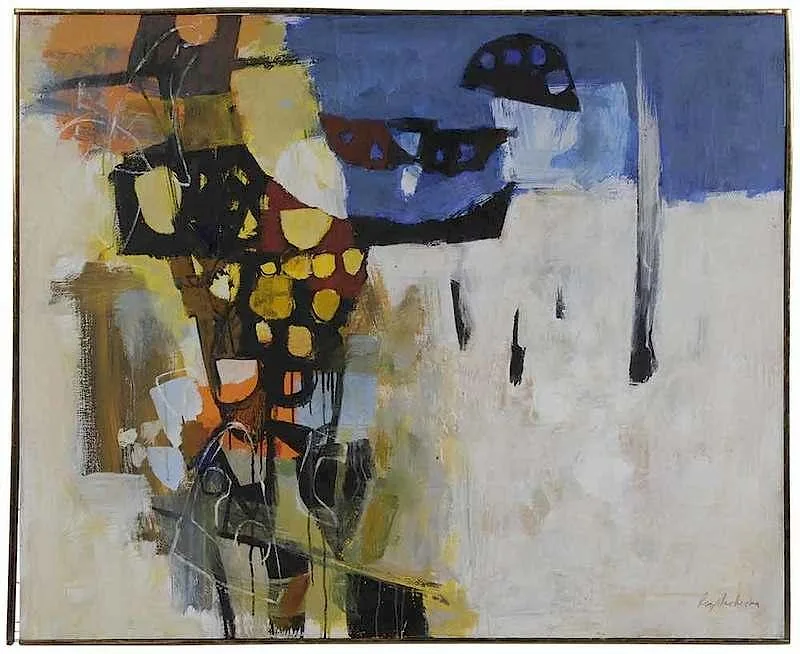 Ray Prohaska, Hicks Island, Napeague Bay, New York, oil on canvas