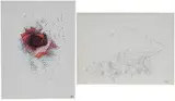 Dora Maar, Two abstract drawings: Color Composition