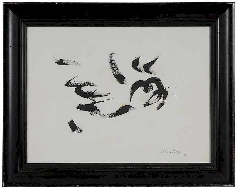 Untitled by Dora Maar, oil on paper, offered Nov 2017