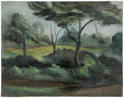 George Cress, May Afternoon, oil on canvas