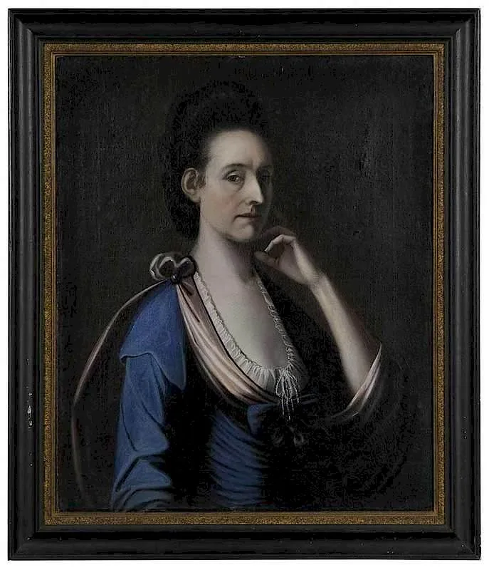 Portrait of a Lady by Henry Benbridge, oil on canvas, offered Nov 2017