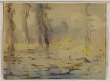 Alice Ravenel Huger Smith, Lotus in the Blake Reservoir