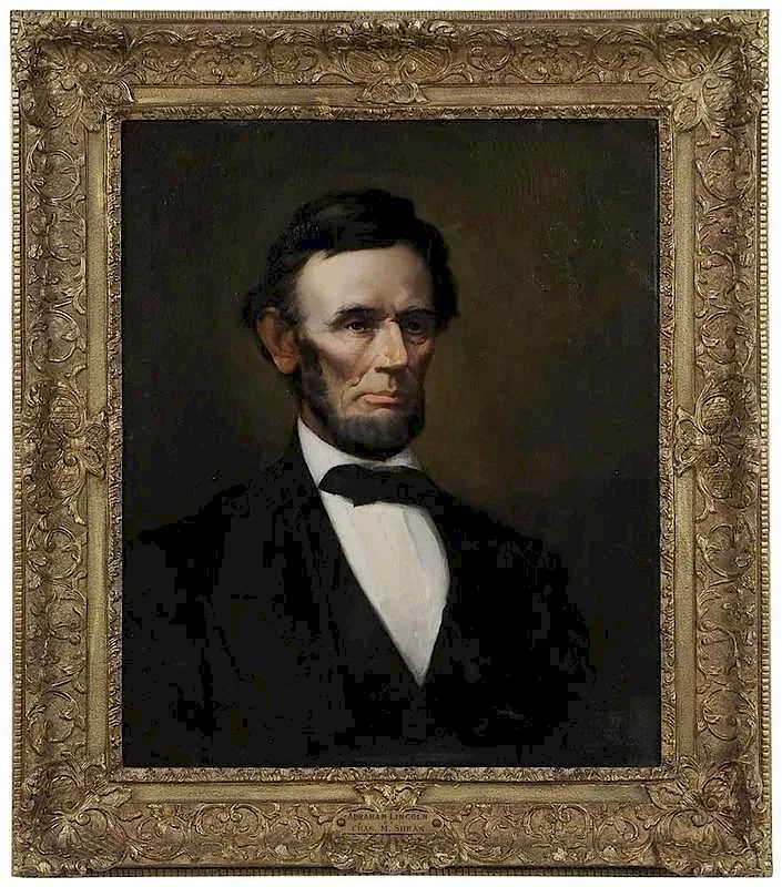 Charles M. Shean, Portrait of Abraham Lincoln, 1912, oil on canvas