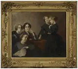 Eastman Johnson, Group with Mrs. Sarah Fairchild Conover, Superior, Wisconsin