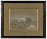 Peter Moran, Trees at Hook Pond