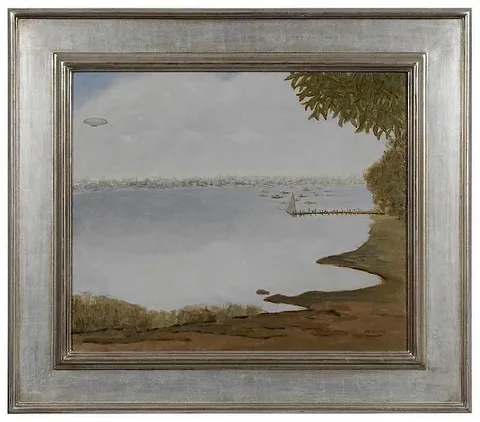 Arnold Friedman, High Tide, circa 1935-40, oil on canvas