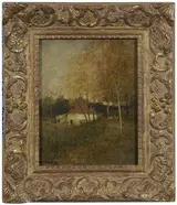 John Francis Murphy, Landscape with House - The Barn