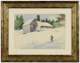 Sears Gallagher, Skiing at Jackson, New Hampshire