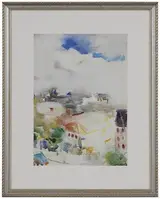 Arthur Beecher Carles, Landscape, estate stamp verso