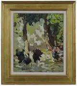 Vaclav Vytlacil, Turkey Farm