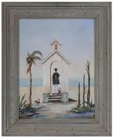 Orville Bulman, Preacher with Rooster