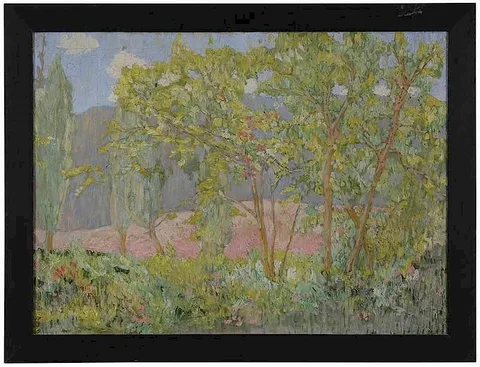 William de Leftwich Dodge, Through the Trees, oil on canvas