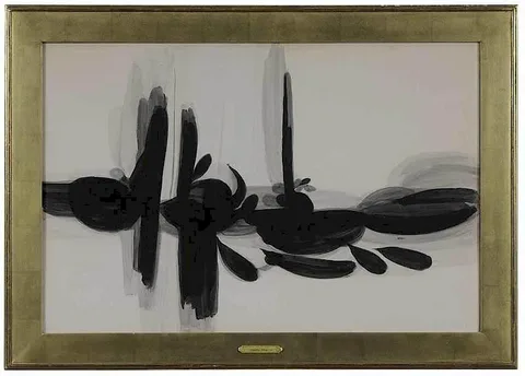 Windward Mark by Simeon Braguin, watercolor on Strathmore paper, sold Nov 2017