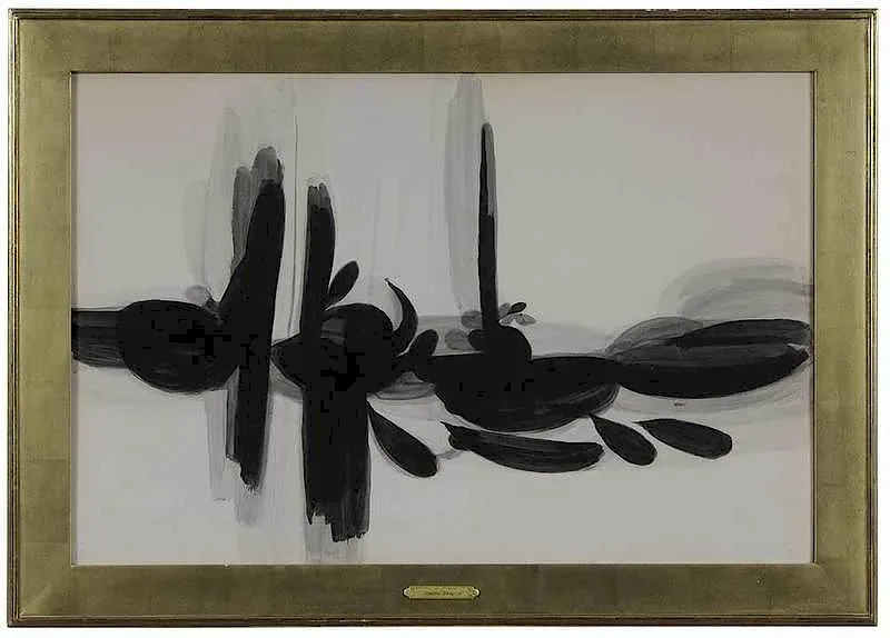 Windward Mark by Simeon Braguin, watercolor on Strathmore paper, sold Nov 2017