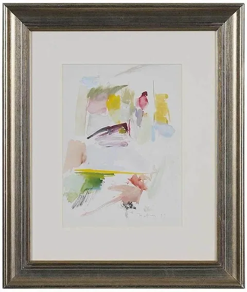 Robert Natkin, Untitled, 1959, watercolor on paper