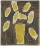 James Lechay, Still Life with Yellow Flowers