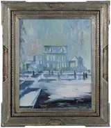 Joseph Barrett, Falling Snow: Vanderbilt House-Lahaska