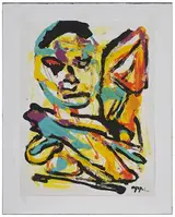 Karel Appel, Untitled, figure