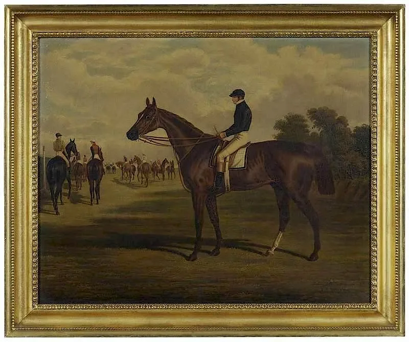 Senior by John Frederick Herring, Sr., 1835, oil on canvas, sold Nov 2017
