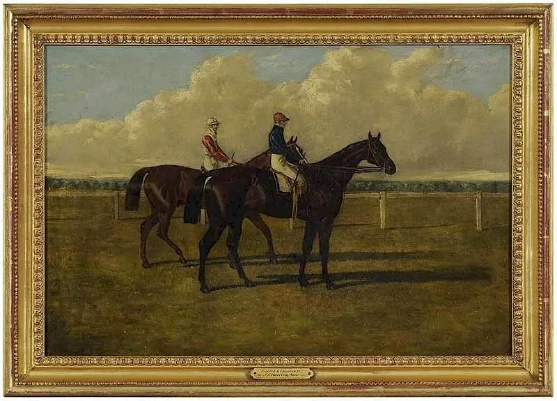 John Frederick Herring, Sr., Sr., oil on canvas