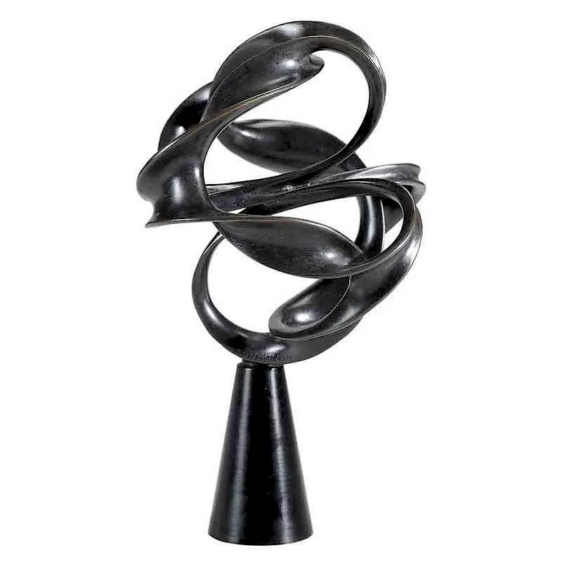 Continuum by Charles O. Perry, 1976, bronze, sold Sep 2017