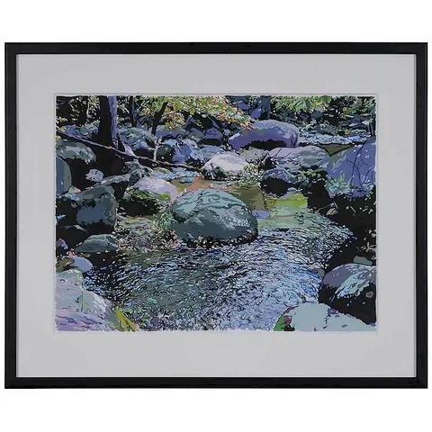 Frederick Nichols, Autumn Pool, silkscreen