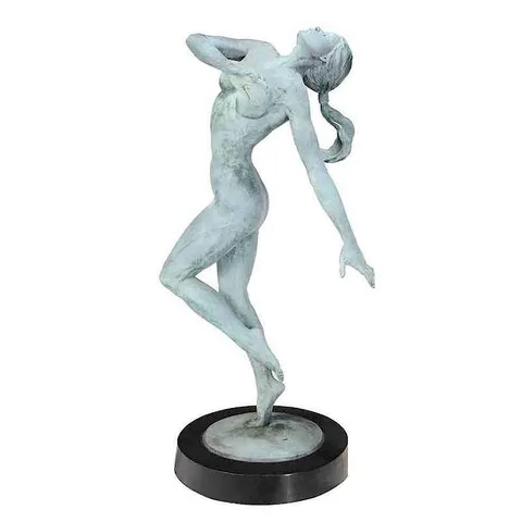 Nude Dancer by Kevin McCarthy, patinated bronze, sold Sep 2017