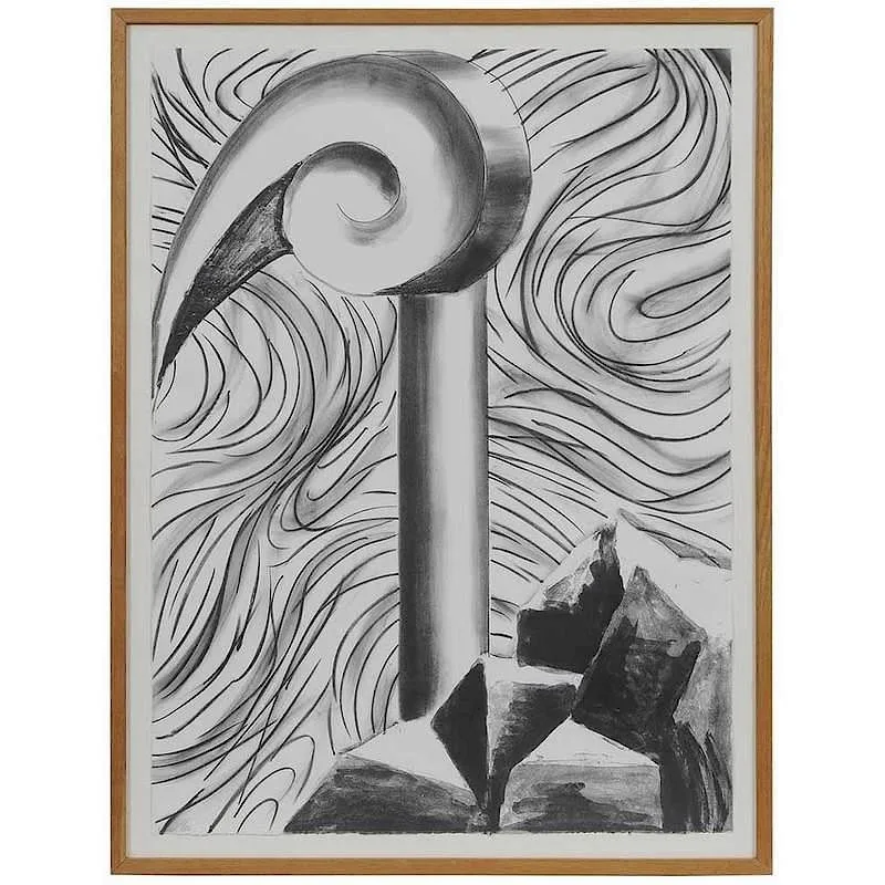Jedd Garrett, Untitled, lithograph on paper