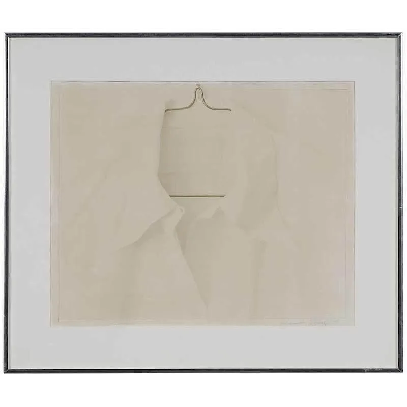 Hiromitsu Morimoto, Â Shirt #1, 1974, graphite