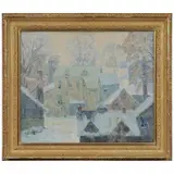 John F. Carlson, Morning Mists - Keene New Hampshire