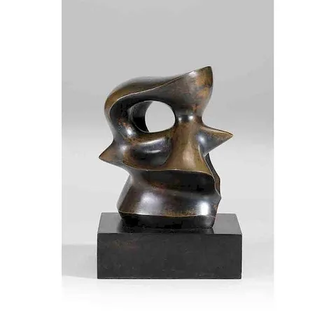 Henry Moore, Maquette for Spindle Piece, bronze
