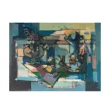 José Palmeiro, Naturaleza Muerta, 1953, oil on canvas