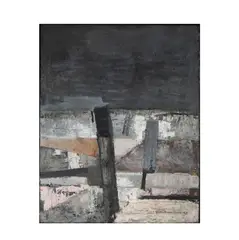 Paul Guiramand, Untitled, 1958, oil on canvas