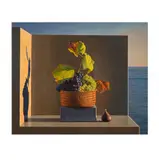 David Ligare, Still Life With Grapes, 2005, oil on canvas