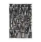 RETNA, Even The Heart Skips A Beat, 2024, screenprint and glitter