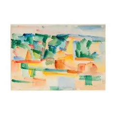 Giorgio Cavallon, Untitled, 1945, watercolor on paper