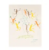 Pablo Picasso, La Ronde de la Jeunesse, 1961, lithograph in colors on wove paper