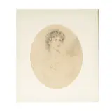 Sir Thomas Lawrence, Portrait of a Lady, watercolor and crayon