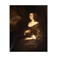 Sir Peter Lely, Elizabeth Lady Viscountess Mordaunt, oil on canvas, relined 17th century