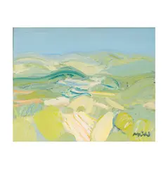 Roger Mühl, Provence, oil on canvas