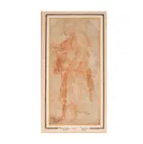 Andrea del Sarto, Study for Zaccharia, c. 1526, red chalk